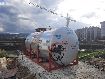 Yatay Silindir Kasal Diesel Tank Galvaniz 12000 L