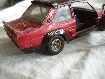 Fiat 131 Abarth 1/24 Burago diecast Rally 1980 n14
