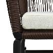 Vidaxl Bahe Sandalyesi 2 Adet Kahverengi Pvc Ratt