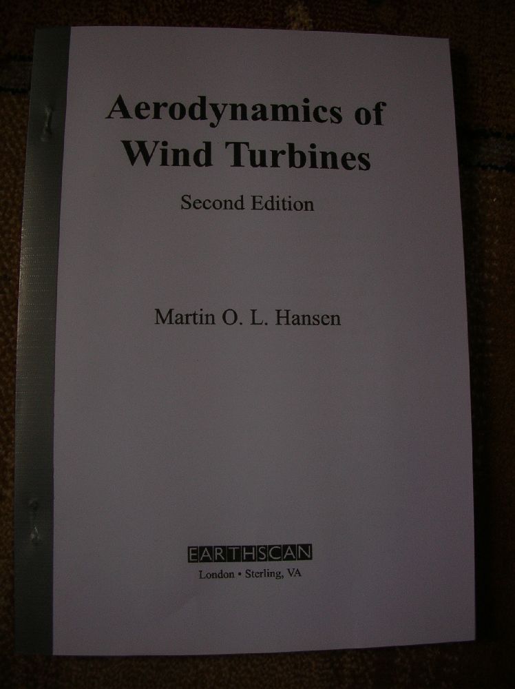 Rzgar Trbnleri Satlk Aerodynamics Of Wnd Turbines