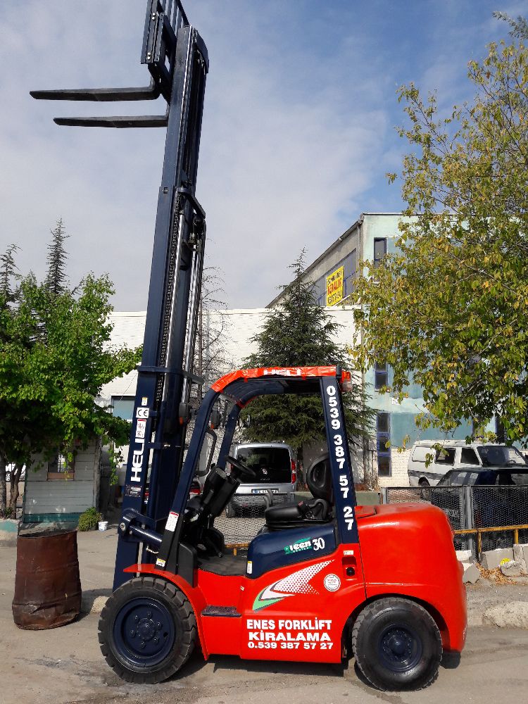 Forklift Heli Satlk Ankara Kiralk 3 Tonluk Forklift