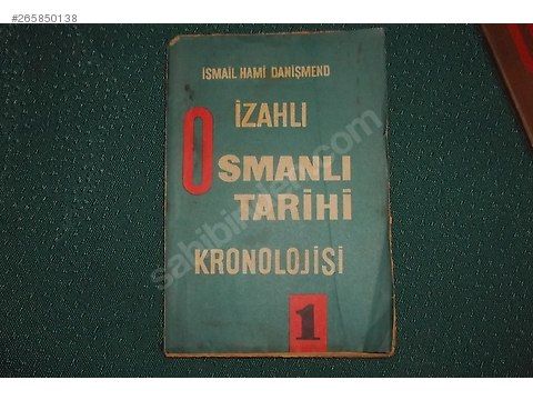 Kitap Satlk zahli osmanl tarihi kronojs 4 adet kitap i ham