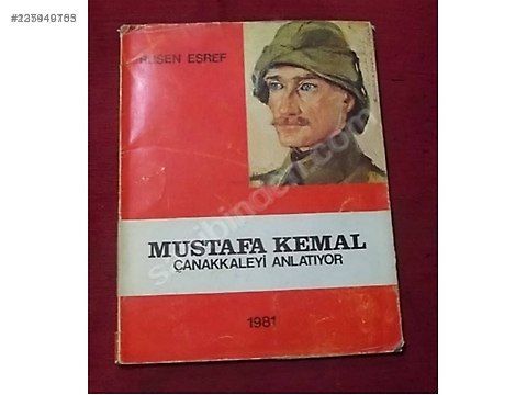 Kitap Satlk Mustafa Kemal anakkale'yi anlatyor 1981 basm