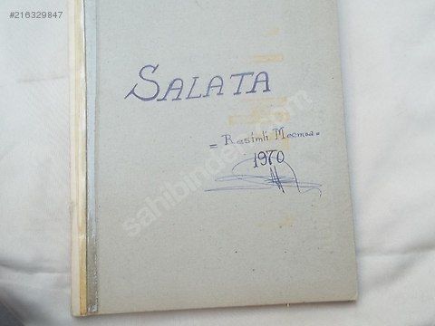 Gazeteler, Dergiler SALATA DERGS Satlk 1970 tarhl 42den 81 sersne kadar Salata Dergs