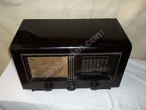 Radyo Satlk Mende marka antika radyo koleksyonluk nadr para