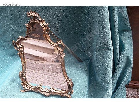 Ayna, Trnak Takm Satlk Ayna -fransz antika masa ustu bronz ayna