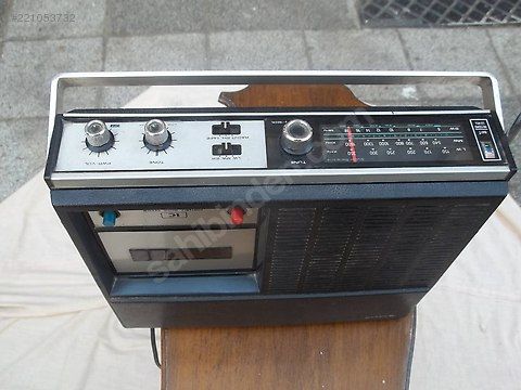 Pikap Satlk Antika Sanyo model G-1602 hl bikap teyip radyolu 3