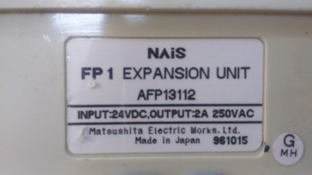 Dier Elektrik Malzemeleri NAIS Satlk nput Output Modl Afp13112
