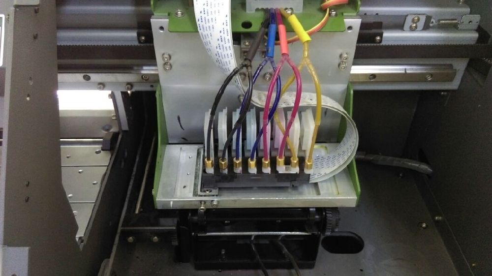 Dijital Bask Makinalari FORN DJTAL BASKI MAKNES Satlk ok Temiz Epson Dx - 5 Tek Kafal