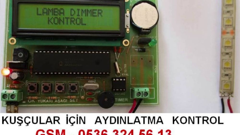 Dier Elektronik Eyalar DMMER33 Satlk Kucular iin Dimmer