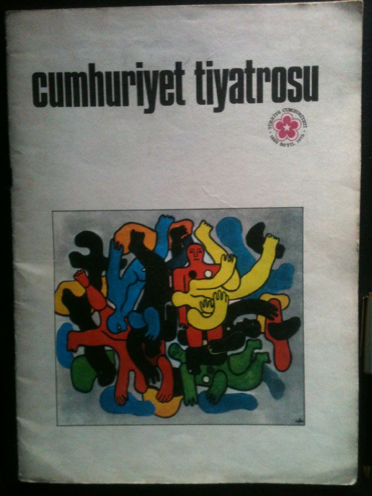 Dier Kitaplar Tiyatro kitab Satlk Cumhuriyet Tiyatrosu / A. Yamanlar /1973