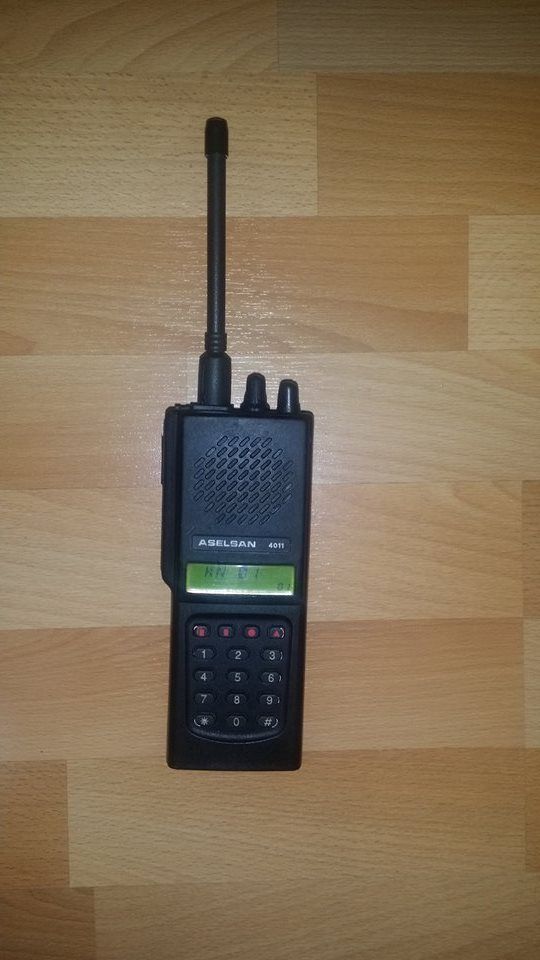 Telefon, Telsiz Satlk Aselsan 4011 profesyonel el telsizi