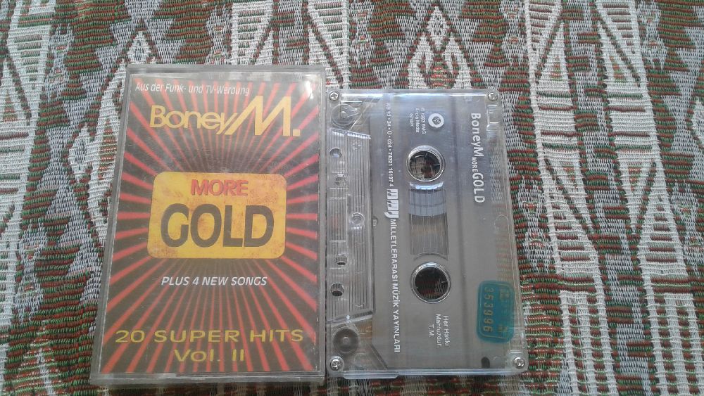 Pop Mzik (Yabanc) Kaset Satlk Boney M-More Gold