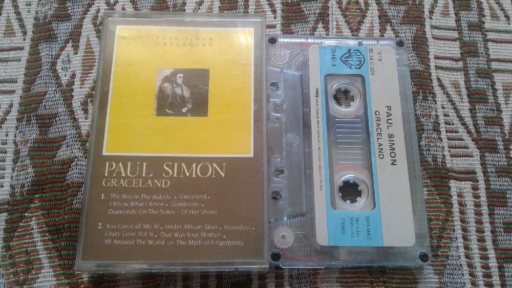 Folk Kaset Satlk Paul Simon-Graceland