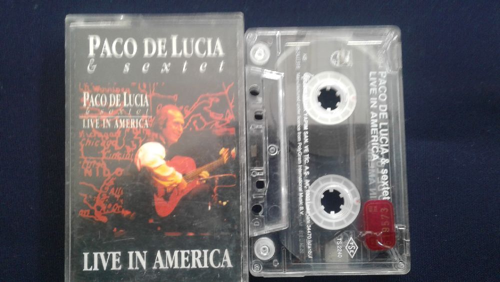 Flamenko Kaset Satlk Paco De Lucia-Live n America