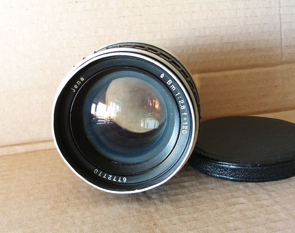 Lens, Filtre Carl Zeiss Jena Satlk Jena Portre Lens Biometar 120 mm f/2.8 P6 Slr iin