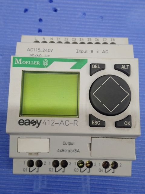 Dier Elektrik Malzemeleri Satlk New Moeller logic module Easy 412-Ac-R Plc Program