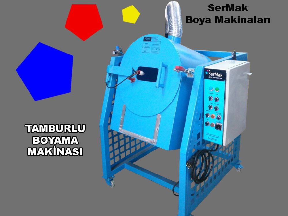 Boyama Makinalar (Tekstil) SERMAKBOYA Satlk Tamburlu Boyama