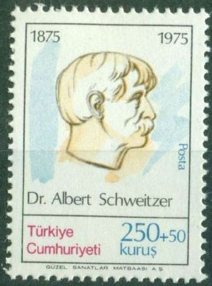 Pullar Satlk 1975  Damgasz Albert Schweitzer Serisi