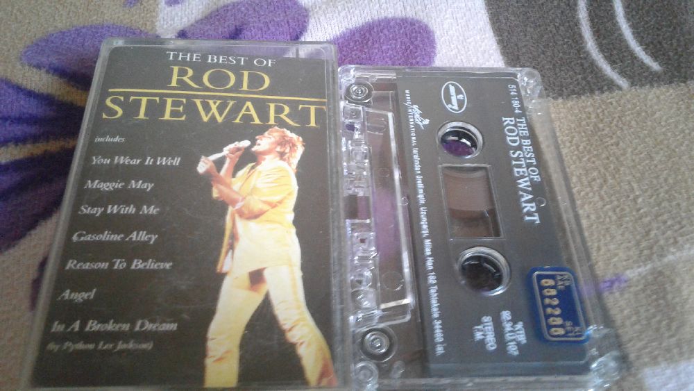 Rock Kaset Satlk Rod Stewart-The Best Of Rod Stewart