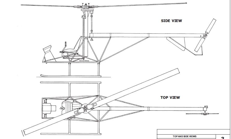 Kaynak Kitaplar Satlk Tek kiilik helikopter imalat plan ve lleri