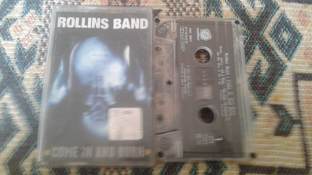 Rock Kaset Satlk Rollins Band-Come n And Burn