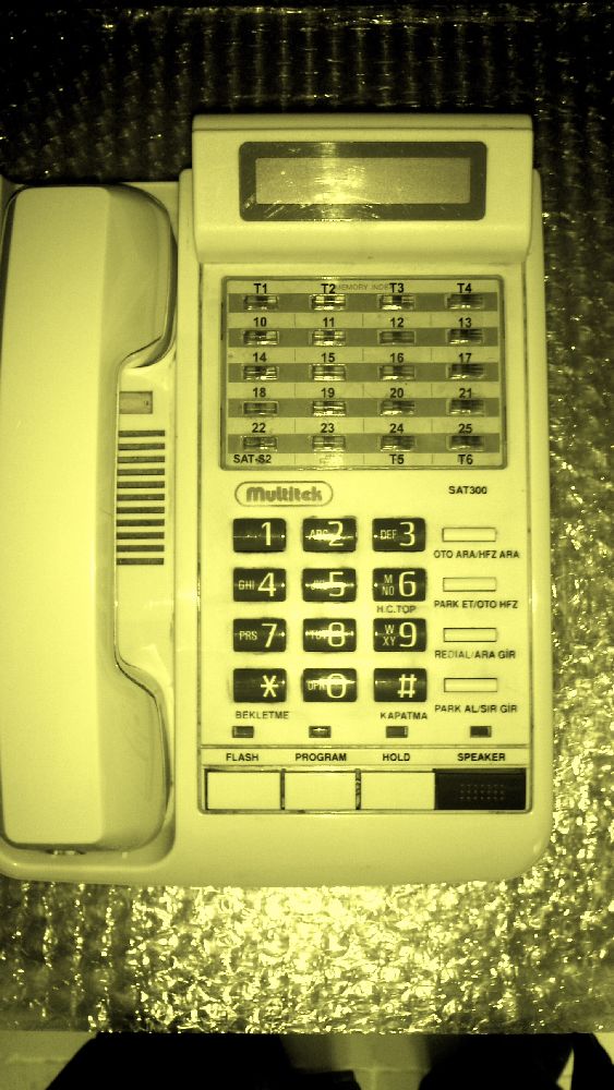 Telefon Santralleri Satlk Multitek Sat-300 Konsol Seti