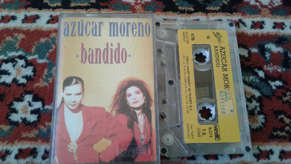 Pop Mzik (Yabanc) Kaset Satlk Azucar Moreno-Bandido
