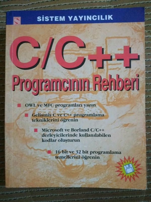 Bilgisayar Kitaplar Satlk C/c++ programcnn rehberi ve c ile programlama