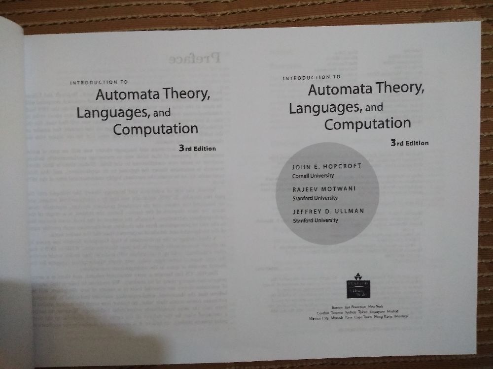 Bilgisayar Kitaplar Satlk Introduction to Automata Theory, Languages, and Co