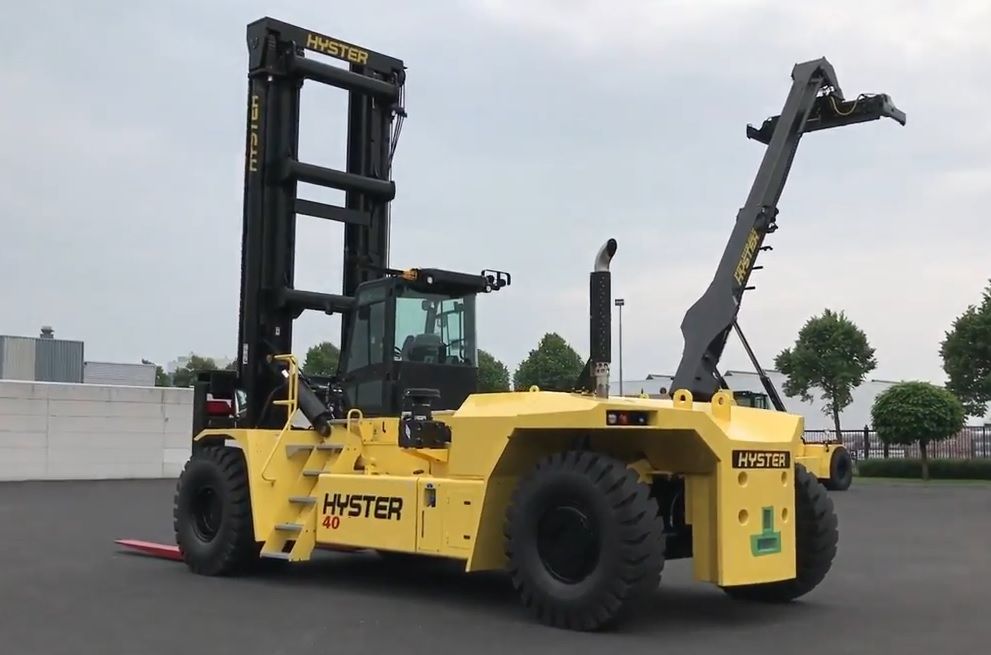 Forklift Hyster 40 ton dizel forklift Satlk Yeni ayarnda 40 ton forklift