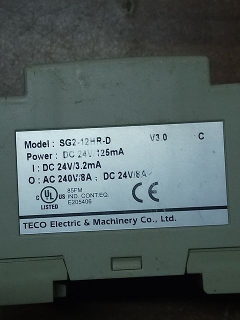 Dier Elektrik Malzemeleri Satlk Teco Plc Micro Controller Sg2-12Hr-D