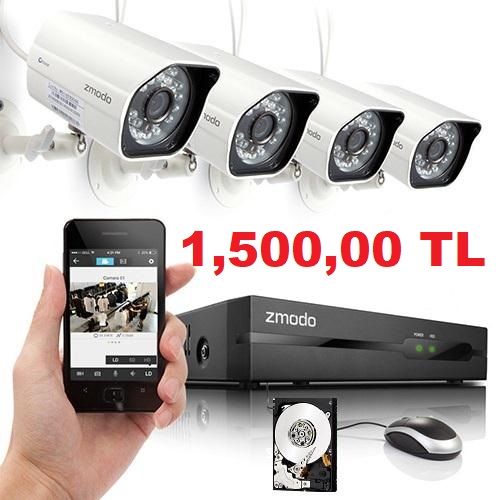 Alarm Sistemleri CCTV Kamera'Da Kampanya Satlk Kameral Sistemler kici El Ve Sfr...