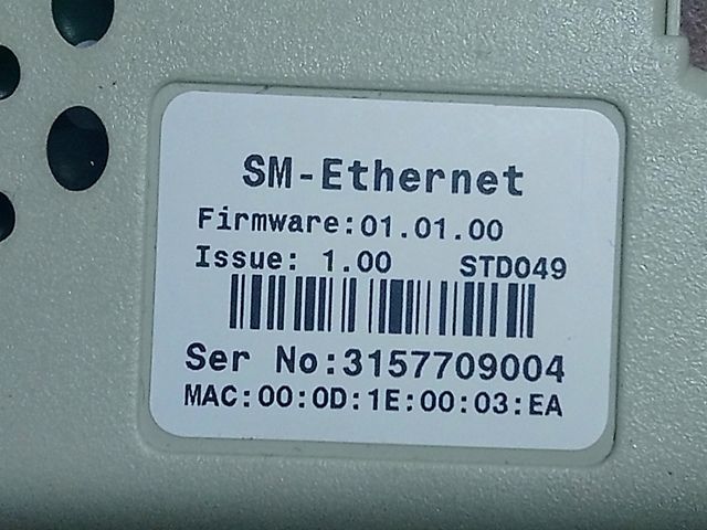 Dier Elektrik Malzemeleri Satlk Emerson Sm-Ethernet Module Stds02