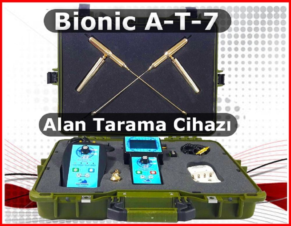 Dedektr Bionic at-7 Satlk kinci El Alan Tarama Cihaz