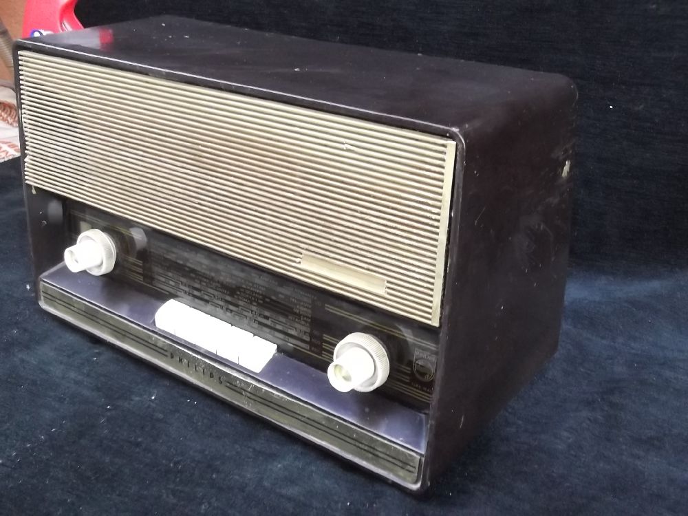 Radyo Satlk Philips marka antika lambal radyo