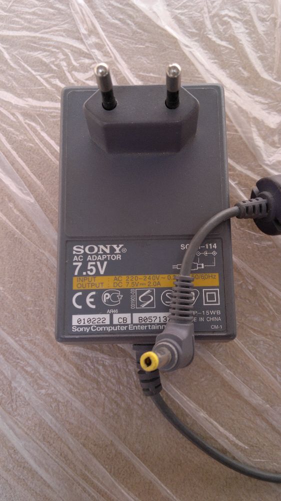 Pil arj Cihazlar Adaptr Satlk Sony Scph-114 7.5 Volt