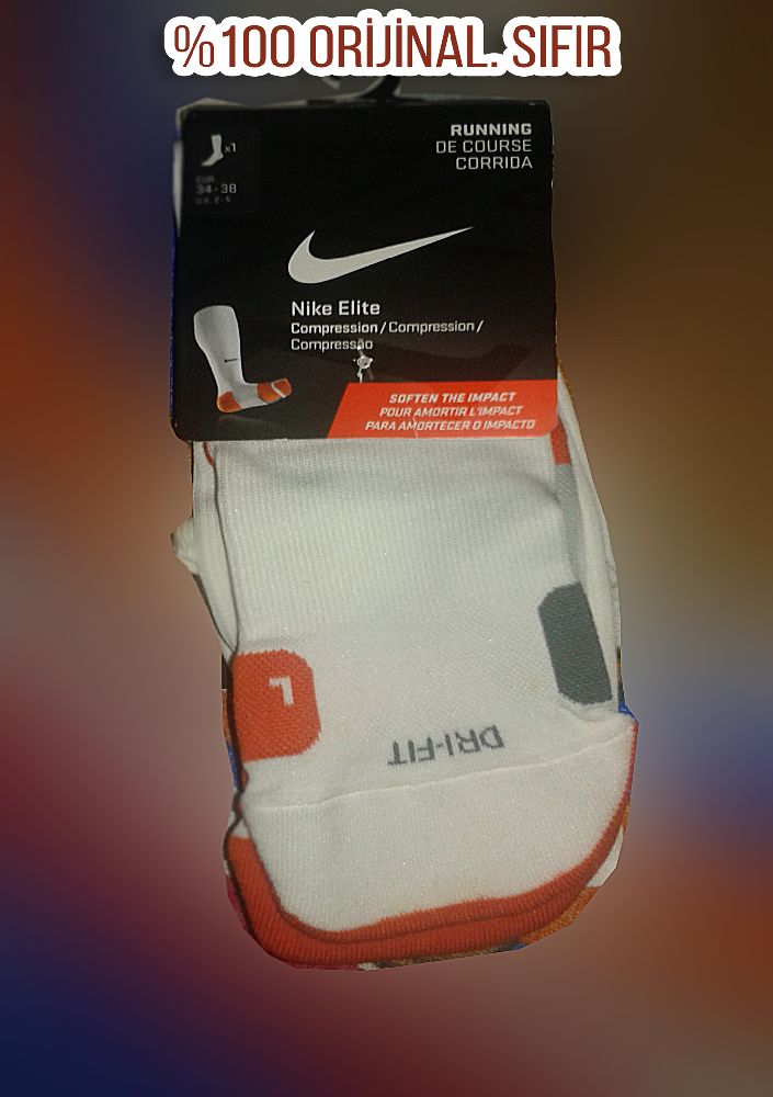 Erkek Giyim Dier Spor orap Satlk Nike Elite Running Socks