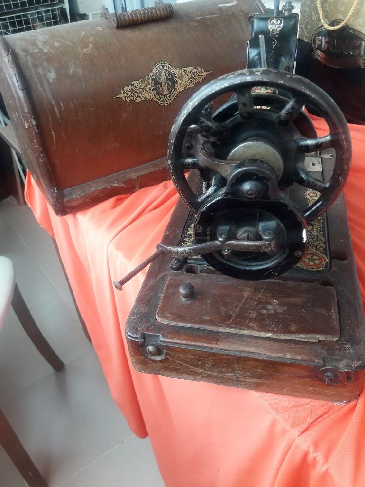 Diki Makinesi SINGER Satlk Antika  Diki Makinas