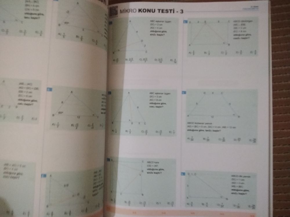 Lgs, Lys, ss Kitaplar Satlk 40 seansta kolay matematik 11.snf