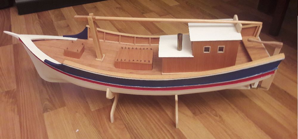 Gemi Maketleri Balk Teknesi Satlk Karadeniz Takas ( byk boy ) uzunluk 75 cm