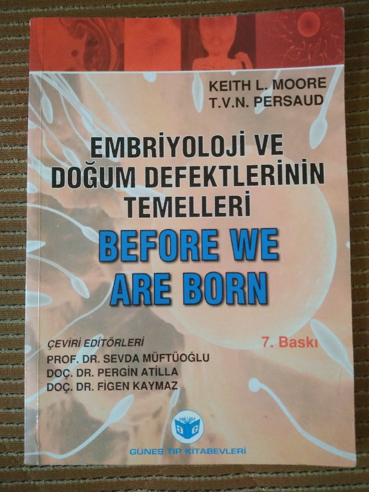 Tp Kitaplar Satlk Embriyoloji ve Doum defektlerinin temelleri