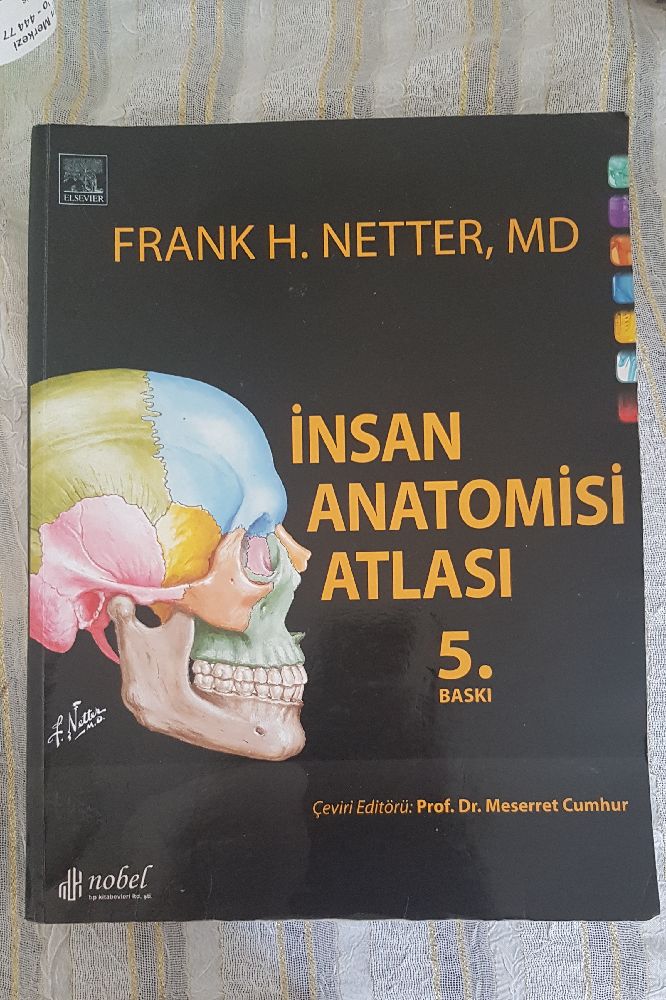 Tp Kitaplar Satlk Netter insan anatomisi atlas 5.bask