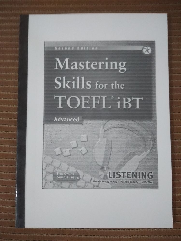 Yabanc Dil Kitaplar Satlk Mastering skills for the toefl ibt advanced 2nd ed