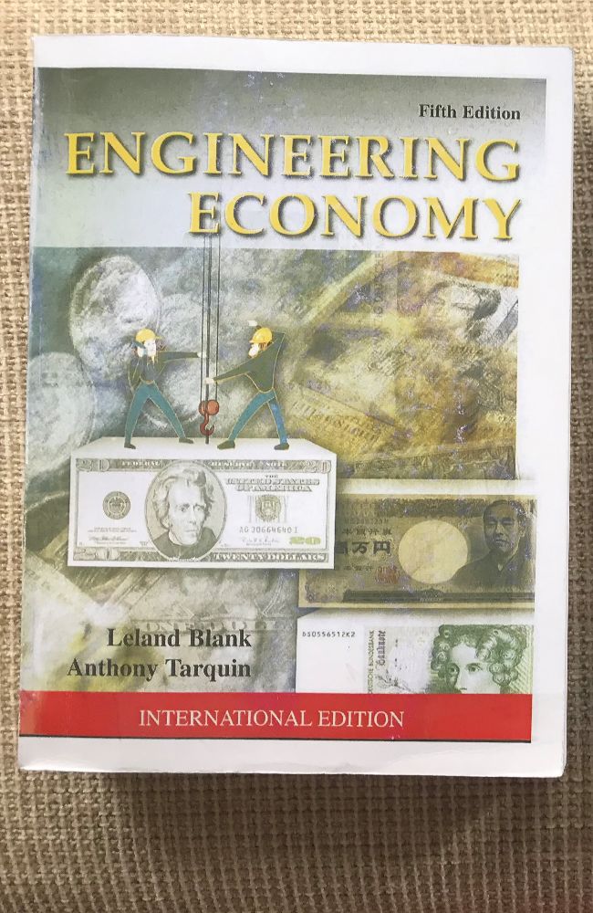 Mhendislik Kitaplar Satlk Engineering Economy