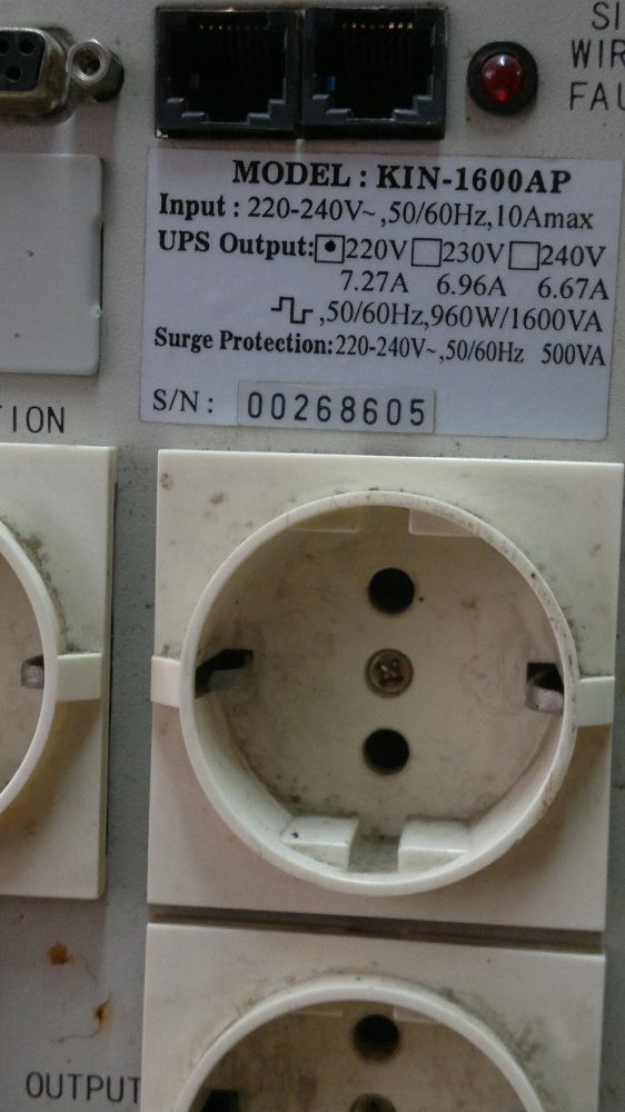 Elektrik G Kayna, UPS FCM Satlk Ups Kesintisiz G Kayna (Kn1600Ap