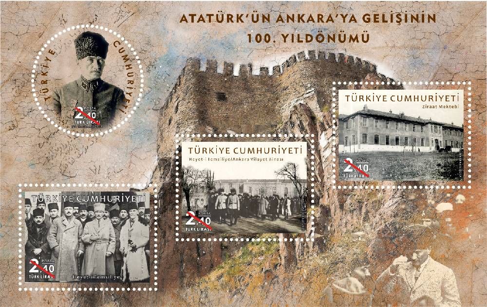 Pullar Satlk 2019 Damgasz Atatrk'Un Ankara'Ya Geliinin 100.Y