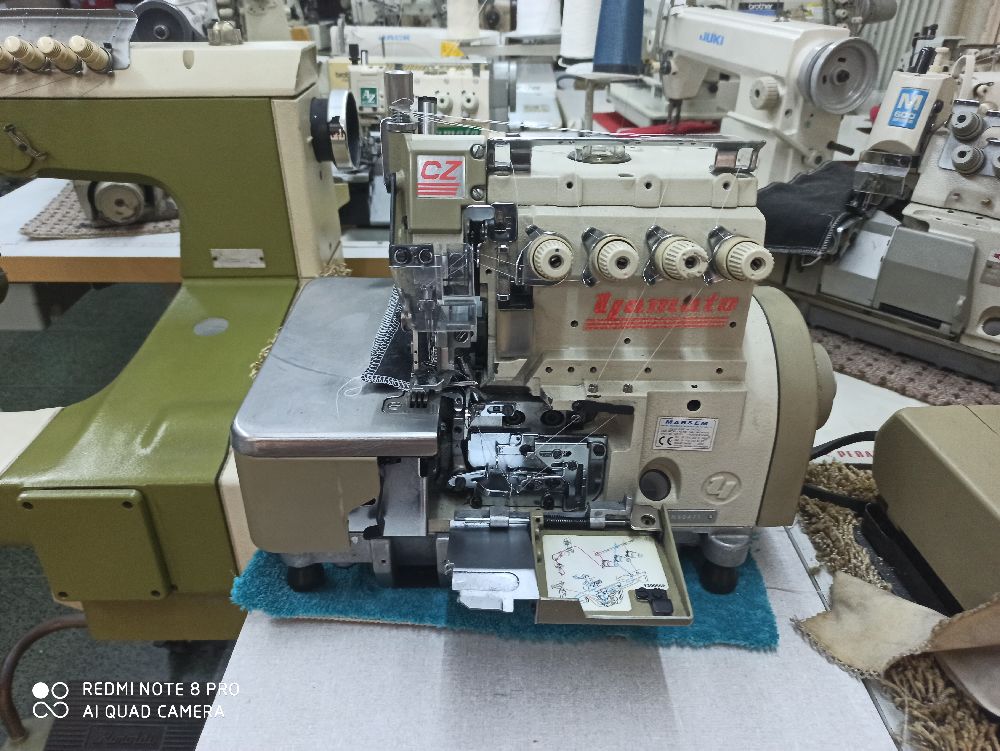 Diki Makinalar (Tekstil) Satlk Yamato 4 iplik overlok