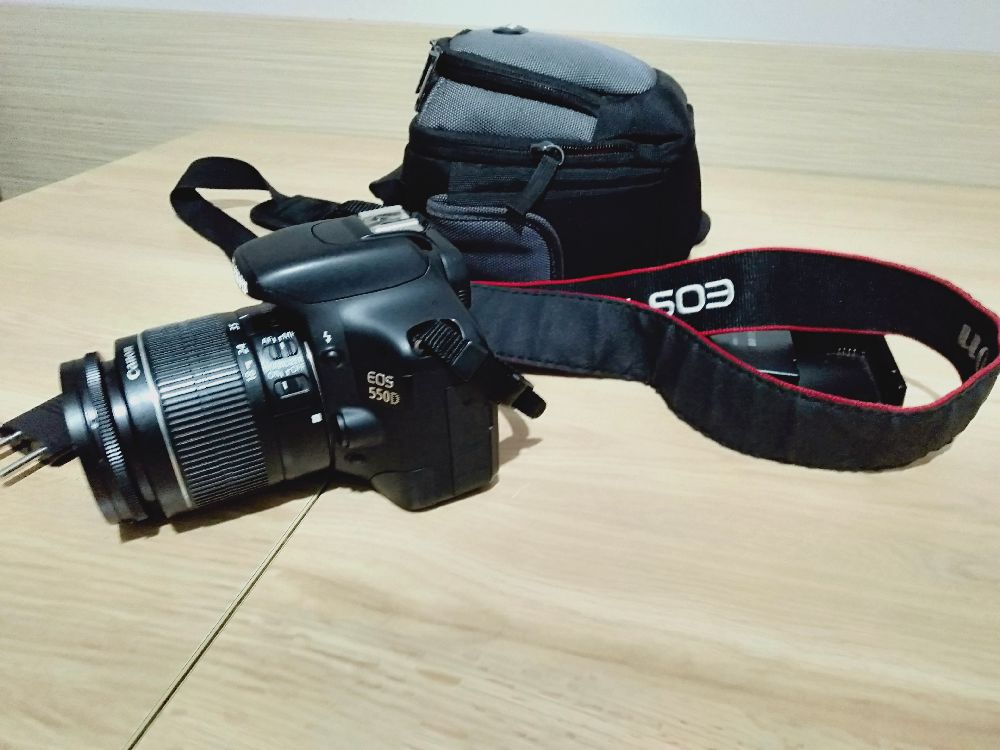 Digital Fotograf Makinalar DSRL Foto (video )camera Satlk Canon Eos 550d Yar profesyonel fotoraf makinesi