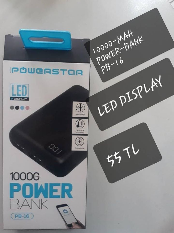 Pil arj Cihazlar Satlk Powerstar 10000 Mah Powerbank